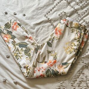 Floral Print Pants H&M